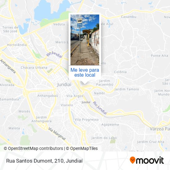Rua Santos Dumont, 210 mapa