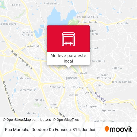Rua Marechal Deodoro Da Fonseca, 814 mapa