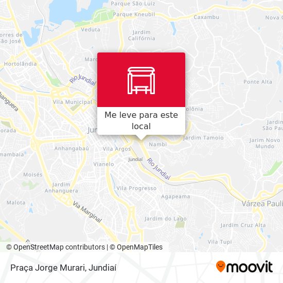 Praça Jorge Murari mapa