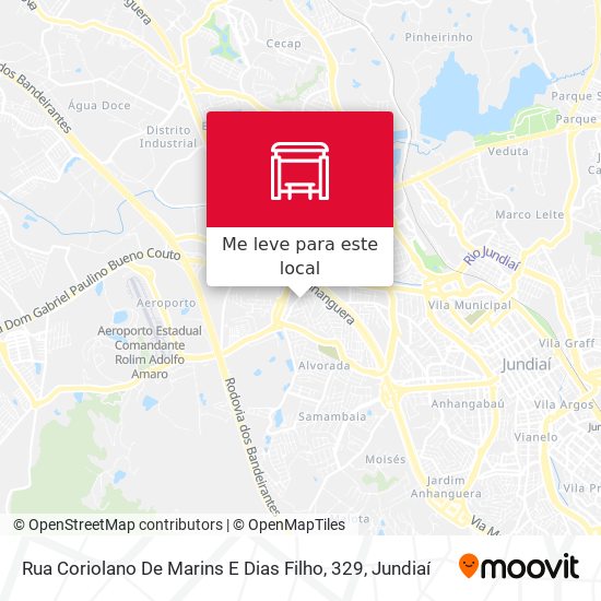 Rua Coriolano De Marins E Dias Filho, 329 mapa