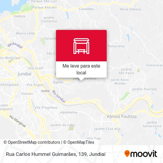 Rua Carlos Hummel Guimarães, 139 mapa