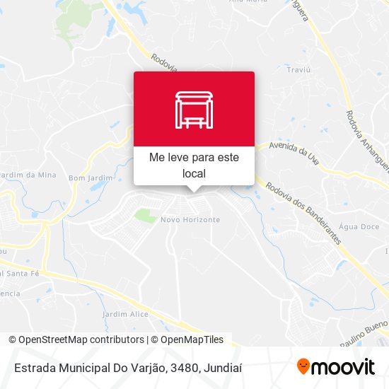 Estrada Municipal Do Varjão, 3480 mapa