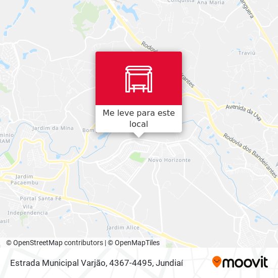 Estrada Municipal Varjão, 4367-4495 mapa