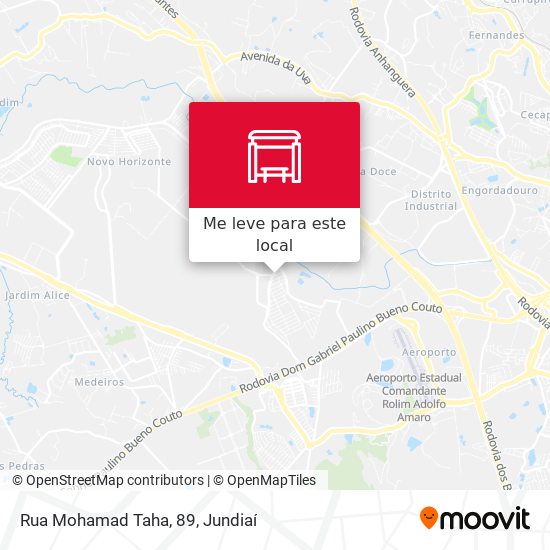Rua Mohamad Taha, 89 mapa