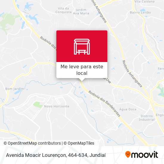 Avenida Moacir Lourençon, 464-634 mapa