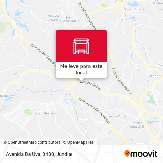 Avenida Da Uva, 3400 mapa