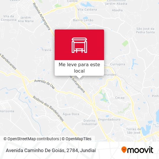 Avenida Caminho De Goiás, 2784 mapa