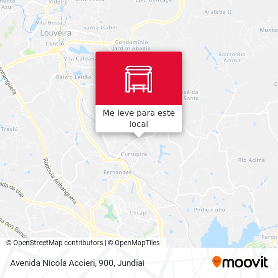 Avenida Nícola Accieri, 900 mapa