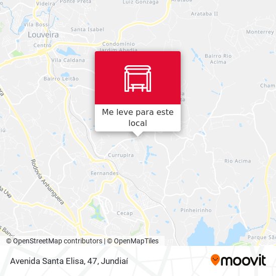 Avenida Santa Elisa, 47 mapa