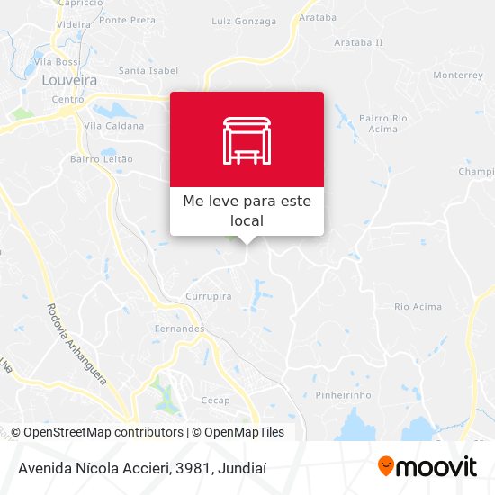 Avenida Nícola Accieri, 3981 mapa