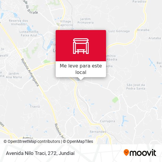 Avenida Nilo Traci, 272 mapa