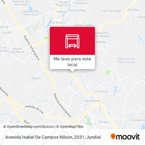 Avenida Isabel De Campos Nilson, 2031 mapa