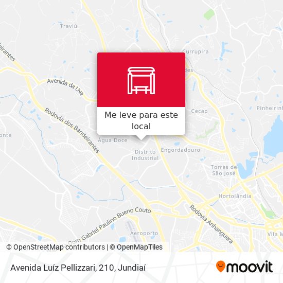 Avenida Luíz Pellizzari, 210 mapa