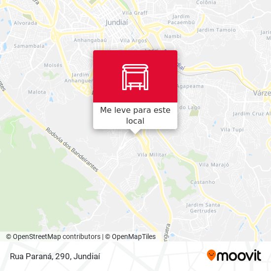 Rua Paraná, 290 mapa