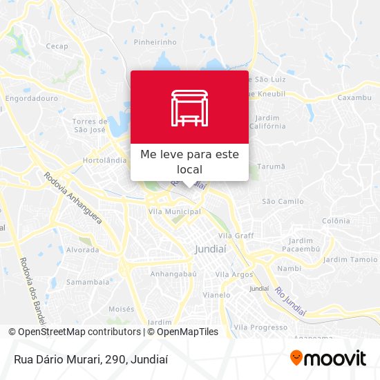 Rua Dário Murari, 290 mapa
