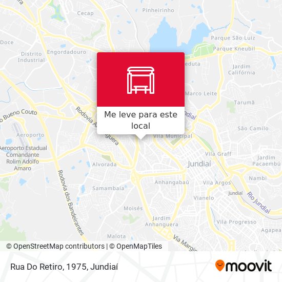 Rua Do Retiro, 1975 mapa
