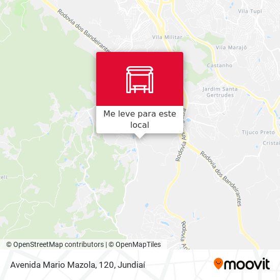 Avenida Mario Mazola, 120 mapa