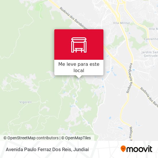 Avenida Paulo Ferraz Dos Reis mapa