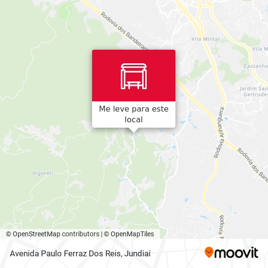 Avenida Paulo Ferraz Dos Reis mapa