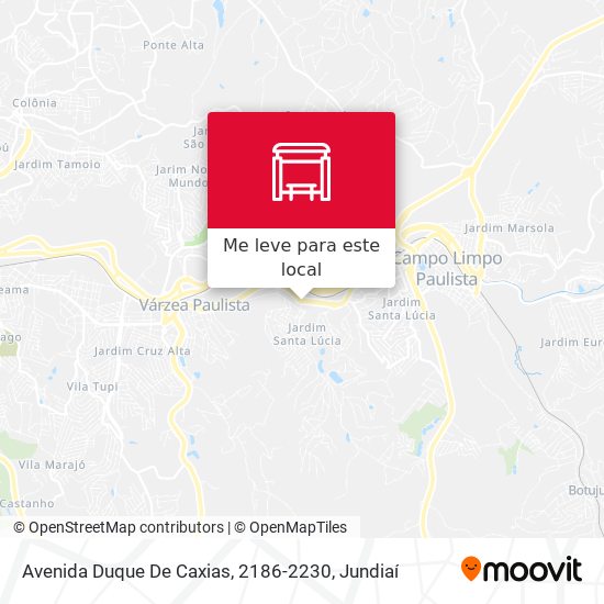 Avenida Duque De Caxias, 2186-2230 mapa