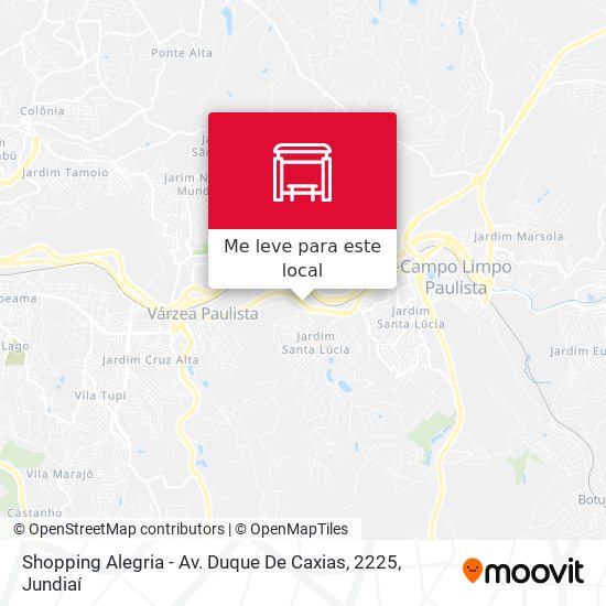 Shopping Alegria - Av. Duque De Caxias, 2225 mapa