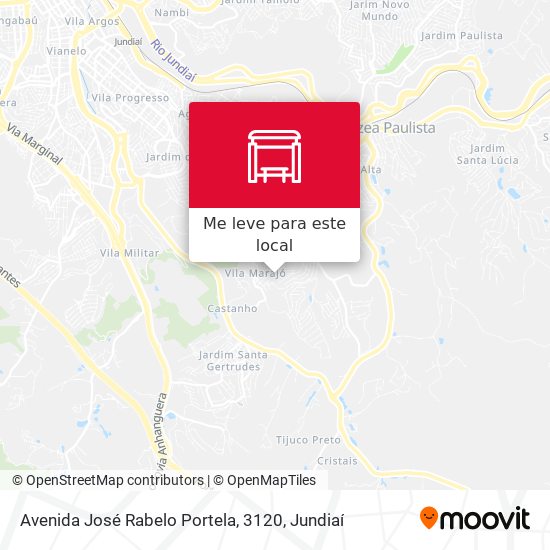 Avenida José Rabelo Portela, 3120 mapa