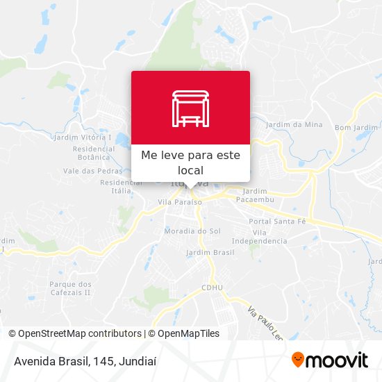 Avenida Brasil, 145 mapa
