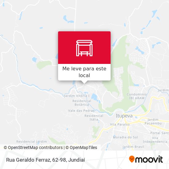 Rua Geraldo Ferraz, 62-98 mapa