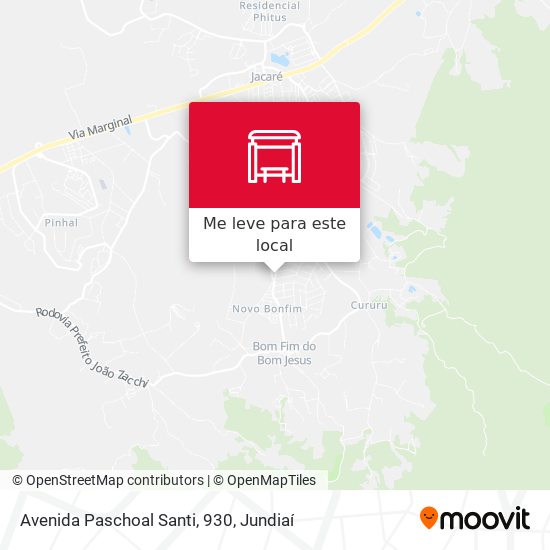 Avenida Paschoal Santi, 930 mapa