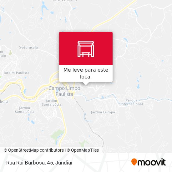 Rua Rui Barbosa, 45 mapa
