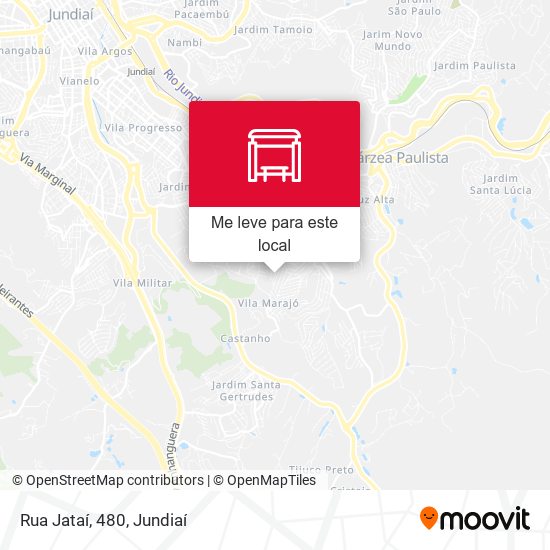 Rua Jataí, 480 mapa