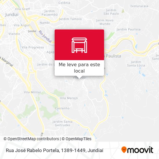 Rua José Rabelo Portela, 1389-1449 mapa