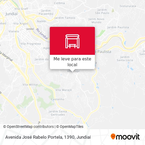 Avenida José Rabelo Portela, 1390 mapa