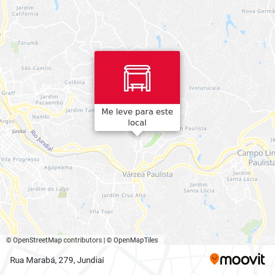 Rua Marabá, 279 mapa