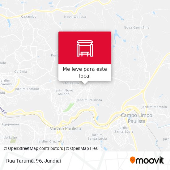 Rua Tarumã, 96 mapa