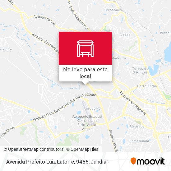 Avenida Prefeito Luiz Latorre, 9455 mapa