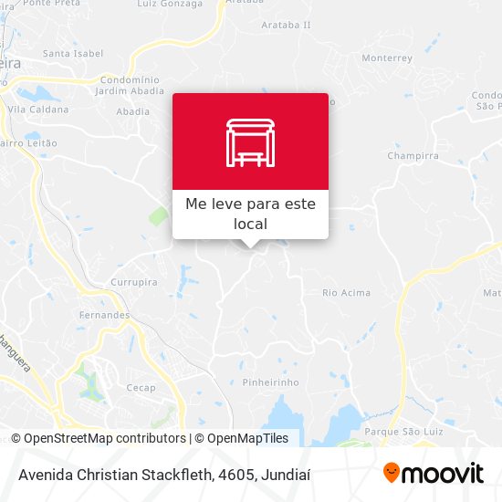 Avenida Christian Stackfleth, 4605 mapa