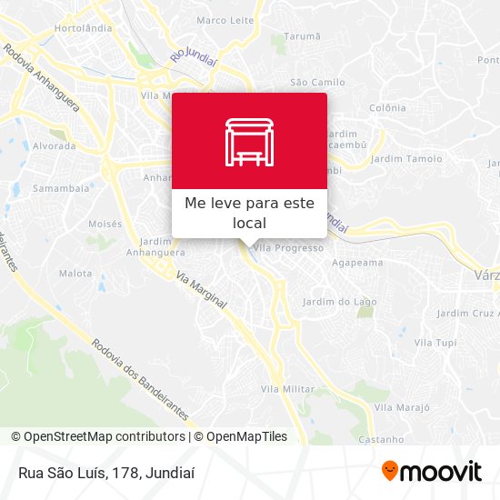 Rua São Luís, 178 mapa