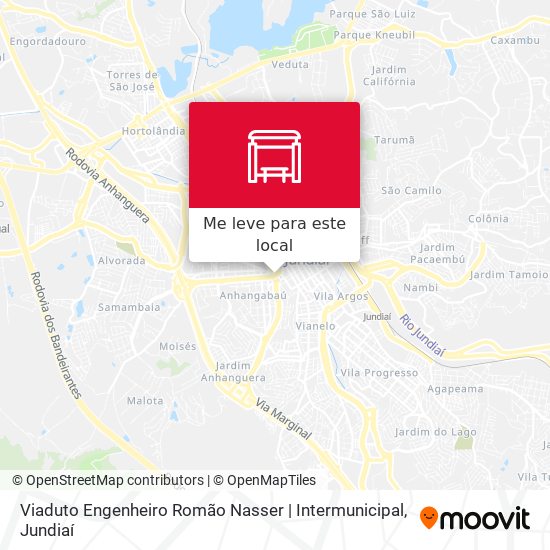 Viaduto Engenheiro Romão Nasser | Intermunicipal mapa