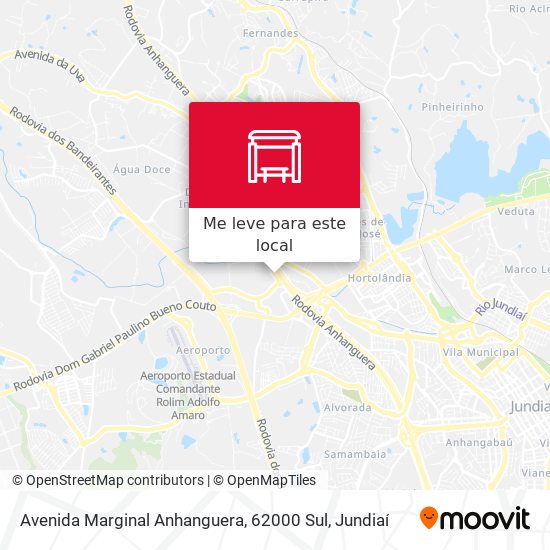 Avenida Marginal Anhanguera, 62000 Sul mapa