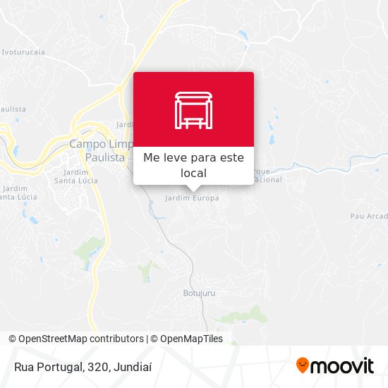Rua Portugal, 320 mapa