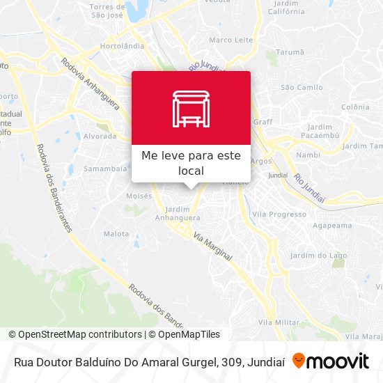 Rua Doutor Balduíno Do Amaral Gurgel, 309 mapa