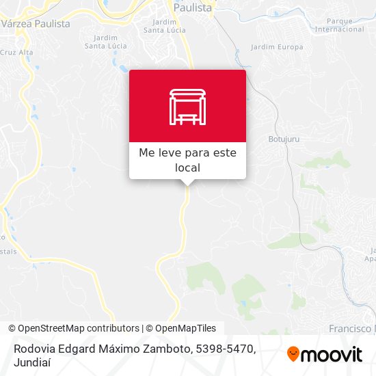 Rodovia Edgard Máximo Zamboto, 5398-5470 mapa