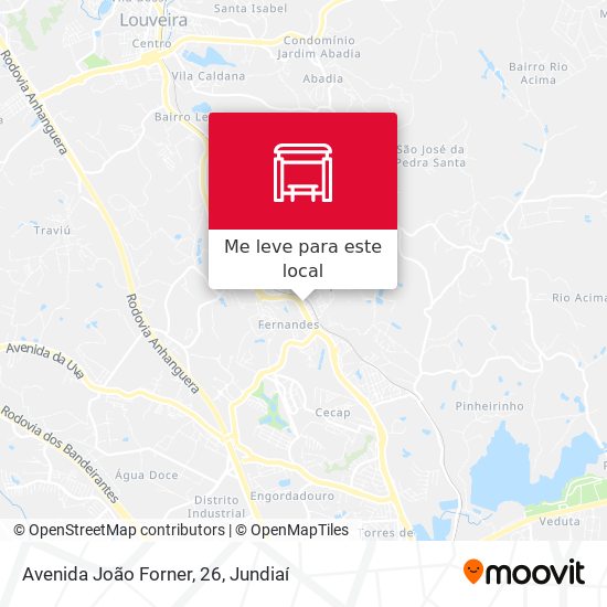 Avenida João Forner, 26 mapa