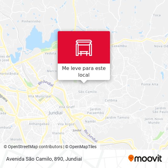 Avenida São Camilo, 890 mapa