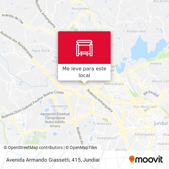 Avenida Armando Giassetti, 415 mapa