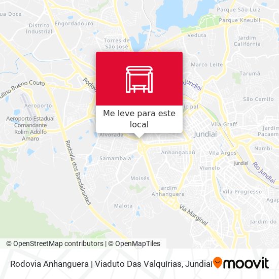 Rodovia Anhanguera | Viaduto Das Valquírias mapa