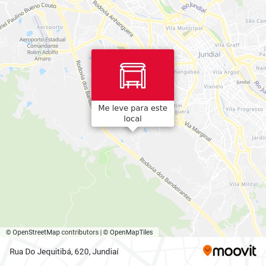 Rua Do Jequitibá, 620 mapa