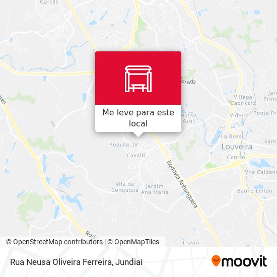 Rua Neusa Oliveira Ferreira mapa