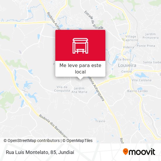 Rua Luís Montelato, 85 mapa